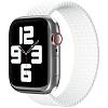 Фото — Ремешок для смарт-часов vlp для Apple Watch 42/44/45, L/XL, 2шт, нейлоновый плетёный, белый