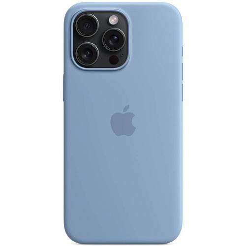 Чехол для смартфона iPhone 15 Pro Max Silicone Case with MagSafe, Winter Blue