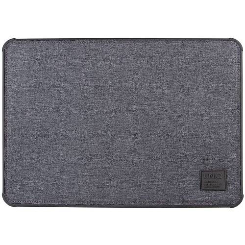 Чехол для ноутбука Uniq для Macbook Pro 16 (2019) DFender Sleeve Kanvas, серый