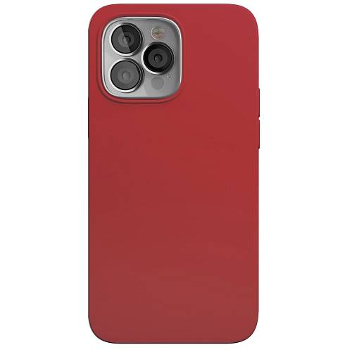 Чехол для смартфона vlp Silicone case with MagSafe для iPhone 13 Pro, красный
