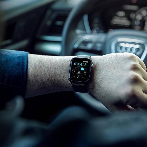 Чехол для умных часов Pitaka для Apple Watch 40мм, черный
