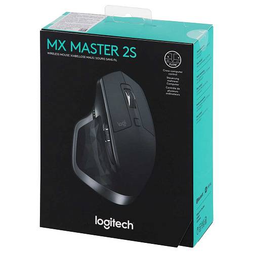 Мышь Logitech Wireless MX Master 2S, графит