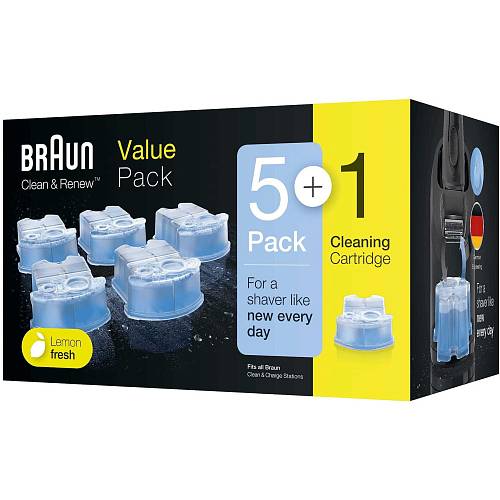 Картридж Braun Clean & Renew, 5+1