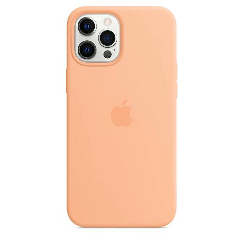 Чехол для смартфона Apple MagSafe для iPhone 12 Pro Max, cиликон, светло-абрикосовый