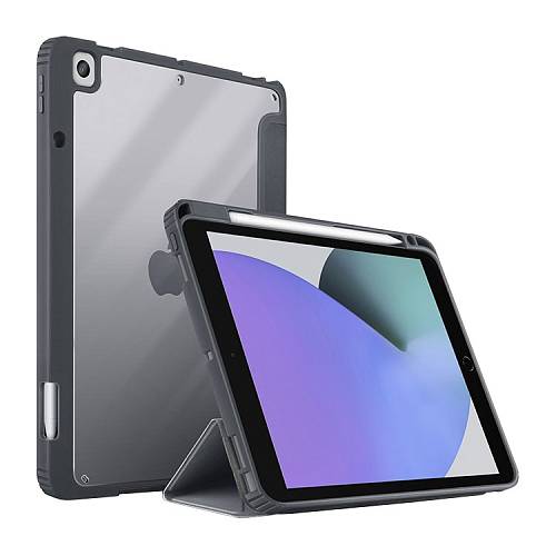 Чехол для планшета iPad 10.2 Uniq MOVEN Anti-microbial, серый