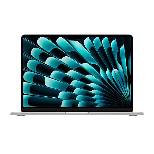 Apple MacBook Air 13" (M3, 8C CPU/10C GPU, 2024), 16 ГБ, 512 ГБ SSD, «серебристый»