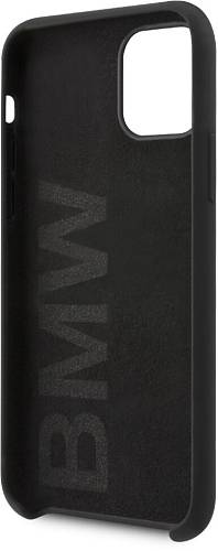 Чехол для смартфона BMW Signature Liquid Silicone для iPhone 11 Pro Max, черный