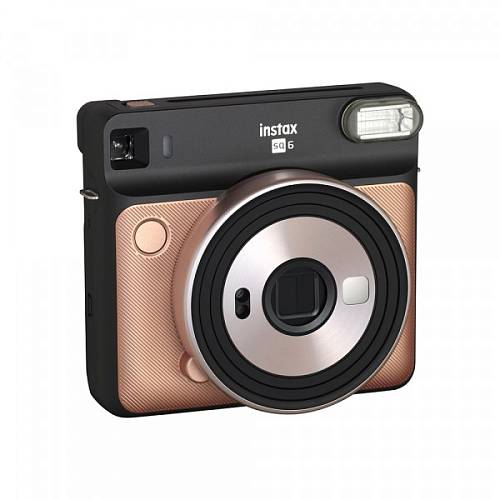 Фотоаппарат моментальной печати Fujifilm Instax SQ6, золотой