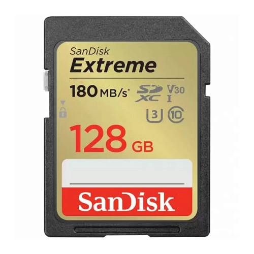 Карта памяти SanDisk Memory Card Extreme SDXC for DSLR, 128 Гб