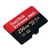 Фото — Карта памяти SanDisk Extreme Pro Micro SDXC + SD Adapter, 256 Гб