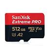 Фото — Карта памяти SanDisk Extreme Pro Micro SDXC + SD Adapter, 512 Гб