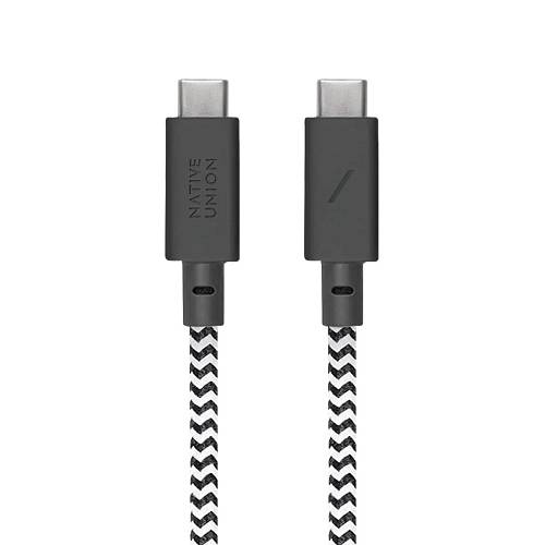 Кабель Native Union Anchor Cable (USB-C to USB-C) 3м, зебра