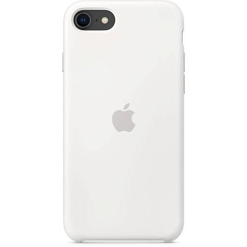 Чехол для смартфона Apple для iPhone SE, силикон, белый