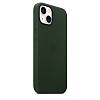 Фото — Чехол для смартфона MagSafe для iPhone 13, кожа, «зелёная секвойя»