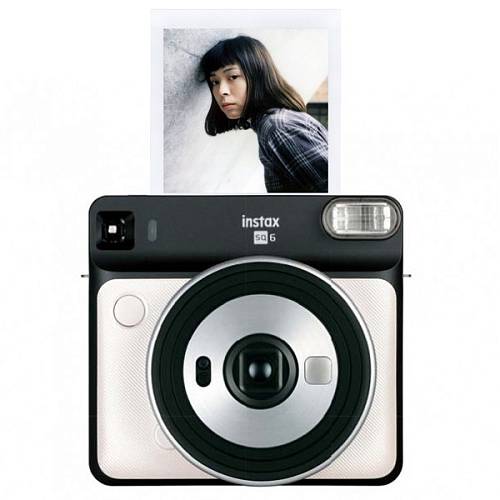 Фотоаппарат моментальной печати Fujifilm Instax SQ6, белый