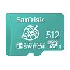 Фото — Карта памяти SanDisk Micro SDXC for Nintendo Switch, 512 Гб