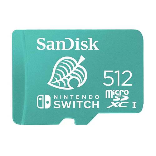 Карта памяти SanDisk Micro SDXC for Nintendo Switch, 512 Гб