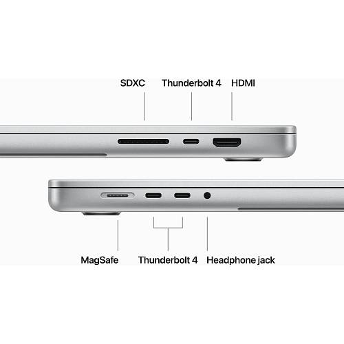 Apple MacBook Pro 16", M3 Max (16C CPU, 40C GPU, 48 ОЗУ), 1 Тб, серебристый