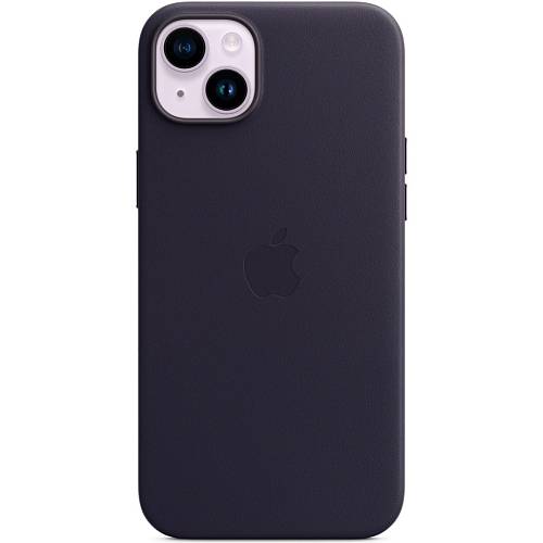Чехол для смартфона iPhone 14 Plus Leather Case with MagSafe, «чернила»