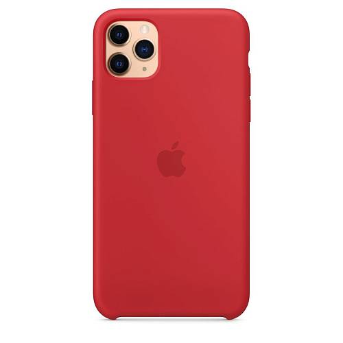 Чехол для смартфона Apple для iPhone 11 Pro Max, силикон, (PRODUCT)RED