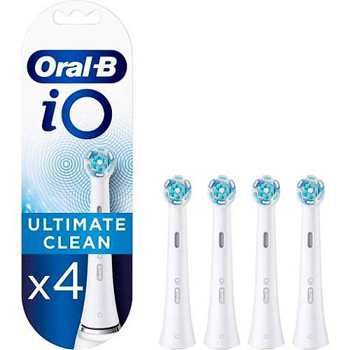 Насадки для зубной щетки Oral-B iO Ultimate Clean, белый, 4 шт