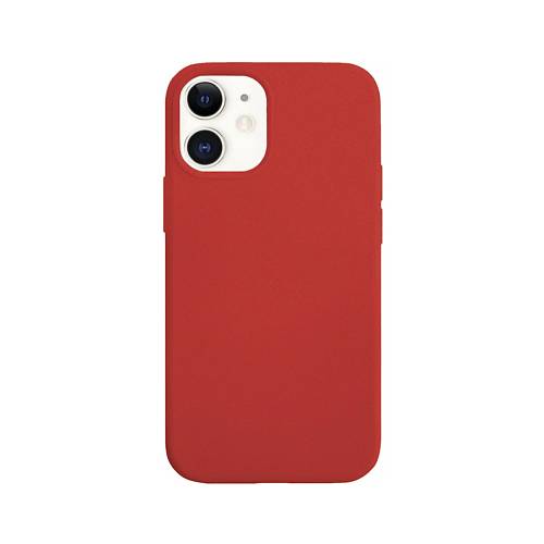 Чехол для смартфона vlp Silicone Сase для iPhone 12 mini, красный