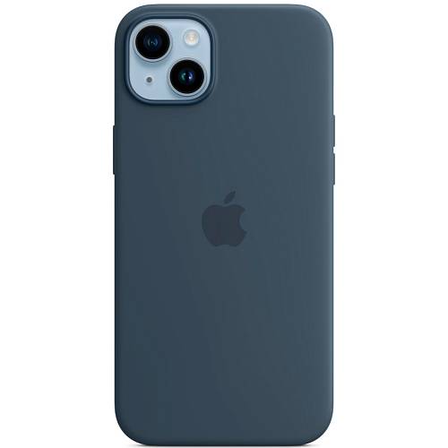 Чехол для смартфона iPhone 14 Plus Silicone Case with MagSafe, синий