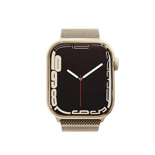 Ремешок для смарт-часов "vlp" для Apple Watch 42/44/45, нержавеющая сталь, сетчатый, золотой