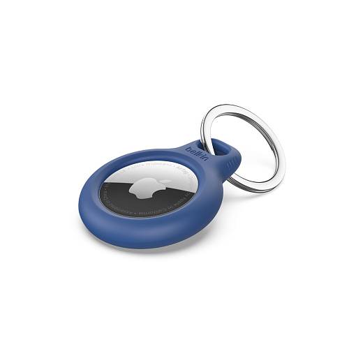 Брелок Belkin с кольцом для Apple AirTag, синий
