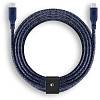 Фото — Кабель uBear Trend Cable USB-C/USB-C 1.2м, 60W, синий