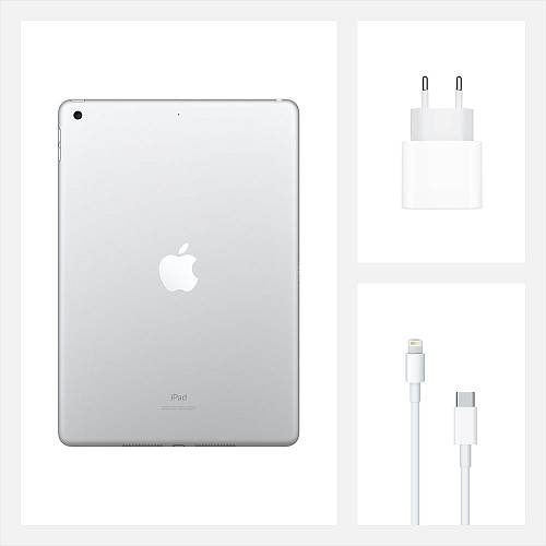 Apple iPad 10,2" Wi-Fi 32 ГБ, серебристый