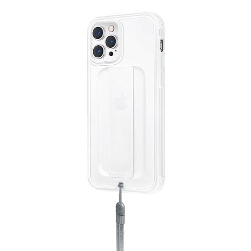 Чехол для смартфона Uniq для iPhone 12/12 Pro HELDRO + Band Anti-microbial, белый