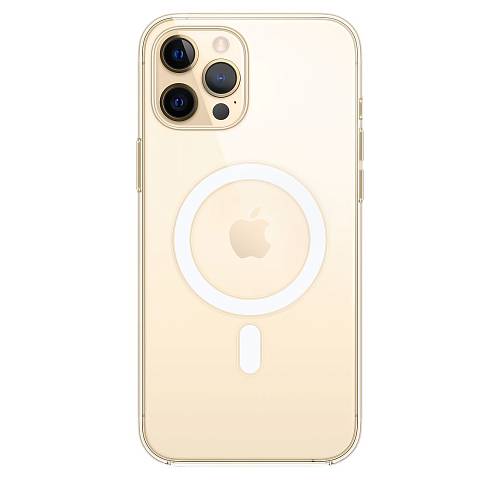 Чехол для смартфона Apple MagSafe для iPhone 12 Pro Max, поликарбонат, прозрачный