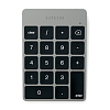 Фото — Клавиатура Satechi Aluminum Slim Rechargeable Bluetooth Keypad, «серый космос»