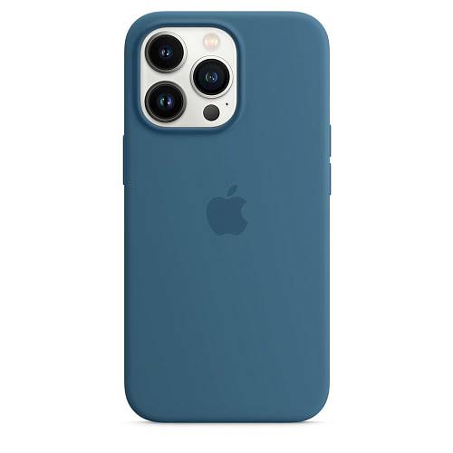 Чехол для смартфона MagSafe для iPhone 13 Pro Max, силикон, «полярная лазурь»