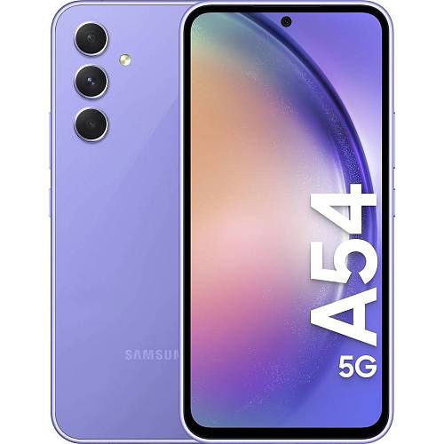 Смартфон Samsung Galaxy A54 6/128 Гб, «Потрясающий фиолетовый» (ЕАС)