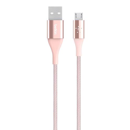 Кабель Belkin USB - microUSB, 1.2м, розовый