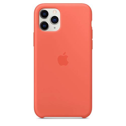 Чехол для смартфона Apple для iPhone 11 Pro, силикон, «спелый клементин»
