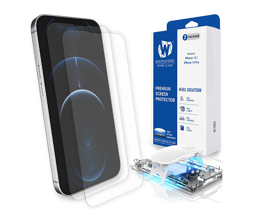 Защитное стекло для смартфона Whitestone Dome glass для iPhone 13/13 Pro (без УФ-лампы)