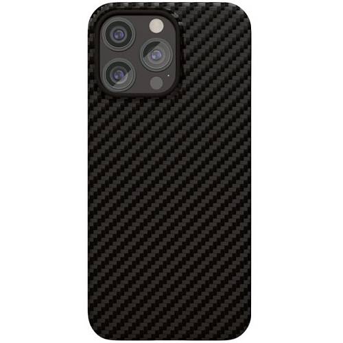 Чехол для смартфона "vlp" Kevlar Case с MagSafe для iPhone 15 ProMax, черный