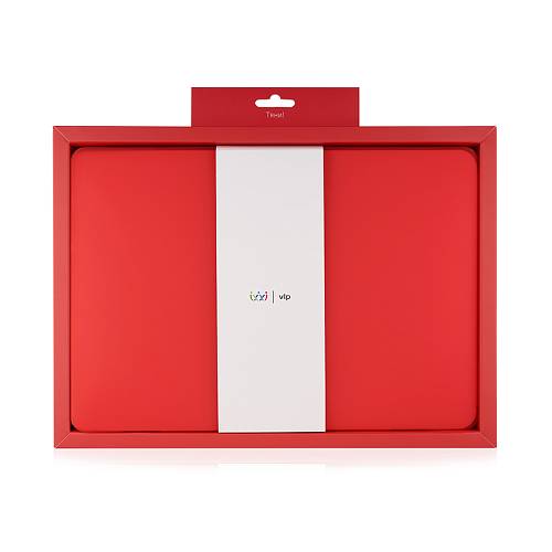 Чехол для ноутбука vlp Plastic Case для MacBook Air 13" 2020, красный