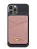 Фото — Чехол для смартфона Guess Wallet Cardslot  4G Trangle MagSafe  logo для iPhone, розовый