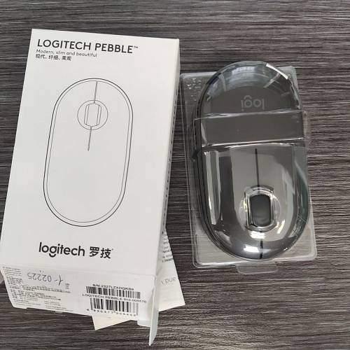 Мышь Logitech Wireless 2 Pebble M350, графит (уценка)