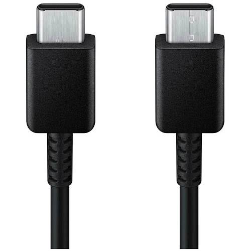 Зарядное устройство Samsung Cable USB-C на USB-C, 3А, 1.8м, черный