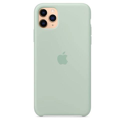 Чехол для смартфона Apple для iPhone 11 Pro Max, силикон, «голубой берилл»