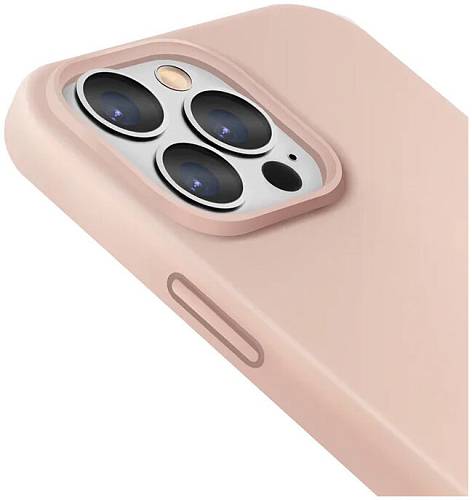 Чехол для смартфона Uniq LINO для iPhone 13 Pro Max, розовый
