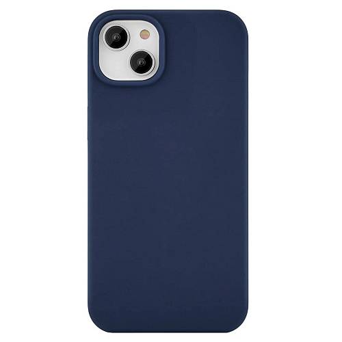 Чехол для смартфона uBear Touch Mag Case with MagSafe для iPhone 14 Plus, тёмно-синий (уценка)