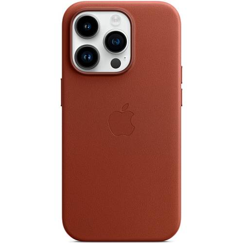 Чехол для смартфона iPhone 14 Pro Leather Case with MagSafe, умбра
