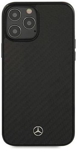Чехол для смартфона Mercedes Dynamic для iPhone 12 Pro Max, карбон, черный