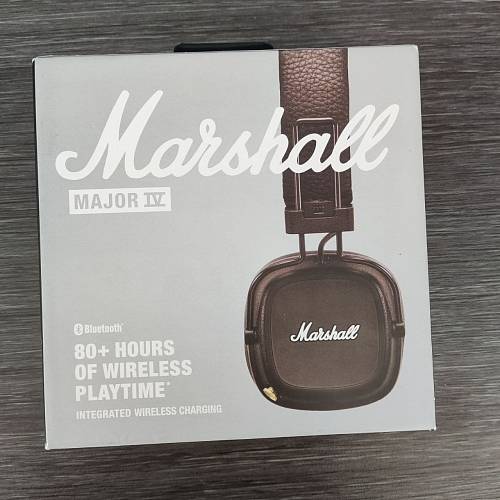 Беспроводные наушники Marshall Major IV, коричневый (уценка)